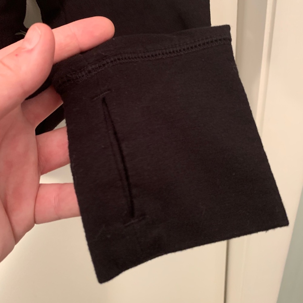 Old Navy M Lattice Back, Active Sweatshirt, Black - Picture 8 of 16